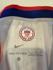 Nike Usa Soccer Jersey Dri-fit Adv White gray Red Blue Size L