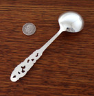 Brodrene Mylius 830 Silver Tele Round Bowl Bouillon Soup Spoon Norway 17 Grams