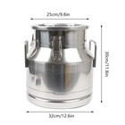 12l-60l Stainless Steel Milk Can Food Beverage Barrel Storage Bucket Container