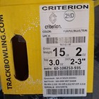 Track Criterion   Bowling Ball  15 Lb   New In Box    007