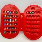 Marvel Mighty Beanz Lot 33 W  Red Collector Binder Spider-man Hulk X-men Venom