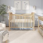 Baby Crib 7-in-1 Convertible Full Size Toddler Bed Natural Dream On Me Violet