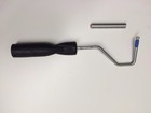 Bodi Fiberglass Roller 1 2  X 3  Aluminum Head Quick Release Rol1 2x3a