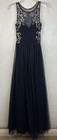 Formal Dress Womens 1 Navy Evening Party Ball Gown Prom Bridesmaid Long Juniors