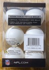 Miami Dolphins Table Tennis Balls 6 Pack Collegiate Series Ping Pong Balls