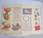 Comic Punch Out Book Billy Kid Captain Marvel Tippy Toy Clock Paper 1940s