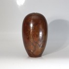 Vintage Japanese Copper Flower Vase Kabin Mottled Patina Signed Bv791