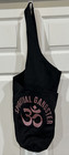 Spiritual Gangster Yoga Mat Black Shoulder Bag Purple Sparkle Logo Sling Holster