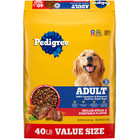 2 Bag Complete Nutrition Adult Steak   Vegetable Flavor Dry Dog Food  40 Lb Bag