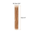 Wood Roller 10cm Wood Grain Pattern Rollers Wooden Pottery Tools