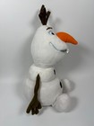 Olaf Disneyana Plush Toy 12  White Soft Stuffed Disney Store Snowman
