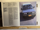 Vintage 1985 Bmw The Technology Of Driving Sales Brochure