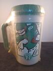Vintage Nfl Football 7 11 New York Jets Aladdin Coffee Travel Mug Cup W  Lid