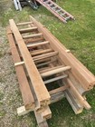 Rustic Reclaimed 19th Century  Barn Ladders