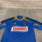 Adidas Rare 2011 Mls Philadelphia Union Soccer Football Jersey Size Small Blue