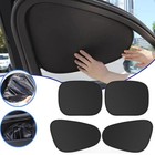 Car Window Shade Automobile Sunshade Sun Blocker Static Suction Front   Rear Usa