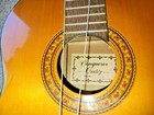 Conqueror Classical Guitar Model Cn-15s Made In Japan  Vintage From 60s