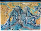 1967-10 October Indian Ocean Floor National Geographic Map Poster  599 