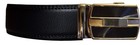 Men s Belt  Leather Dress Belt Click Comfort  Automatic Lock Black Buckle Up 50 