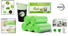 Versatile 4 Gallon Biodegradable Trash Bags - 200 Pack  Ideal For Home   Office