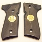 High-quality Beretta 92fs Pistol Grips - Made To Last - Natural Black Wood