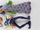 Vintage Strawberry Shortcake Sour Grapes   Purple Pieman Dolls Kenner 1980s Lot