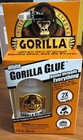 Gorilla Waterproof White Glue  2x Fast Permanent Bond Wood Stone Metal Glass 2oz