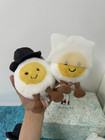 Jellycat Amuseable Fluffy Boiled Egg Bride   Groom Plush Doll Gift Kids Toy