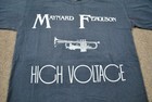 Vintage Maynard Ferguson High Voltage 1987 Jazz Trumpet 80s Black Shirt Small