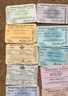 Lot Of  22  Norfolk   Western Ry   Pullman   Wu - Annual Passes  1940s 