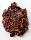 Small Faerie Pentacle Plaque Wicca Pagan Pan Fairy Pentagram Statue Dryad Design