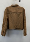 Express Women s Brown Boucle Lace Sleeve Shirt Jacket Nwt Size Xl