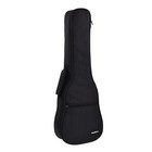Ukulele Case Gig Bag Padded Backpack For Soprano 21  Inch soprano  Black 