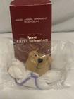 Vintage 1987 Avon Angel Animal Teddy Bear Ornament In Original Box   Packaging