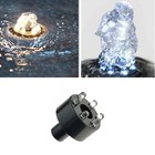 6-led Underwater Light Ring For Garden Fountain Fish Pond white warm White Optin