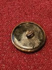Antique Victorian Picture Button Brass Repousse Cleopatra   Asp Egyptian Reviviv