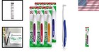 Toothbrush  Soft  Extra-small Head  6 Count Pack For Adult Oral Care