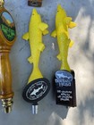 Lot Of 12 Craft Beer Draft Tap Handles Bell   s Dogfish Wicked Weed Ommegang