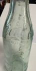 Vintage Coca-cola Trademark Bottle Light Green Embossed Details On Bottom Rim