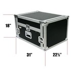 Osp 4 Space Ata Dj Mixer Amp Rack Road Case 12u Top Fits Presonus 16 4 2 Mixer
