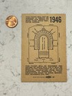 1946 Army Navy Game Football Ticket  Stub