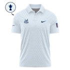 Golf Pattern Cup White Light Blue 2024 Pga Championship Valhalla Polo Shirt