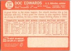 1964 -doc Edwards- Topps Autograph signed auto Baseball Card  174 Athletics