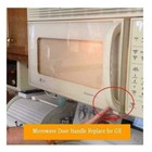 Microwave Door Pulling Handle For Ge Spacemaker Xl Jvm1350ww Jvm1340ww Jvm1330ww