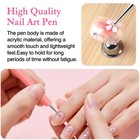 5-piece Pattern Tracing   Embossing Stylus Set     Dual-ended Ball Multicolored 