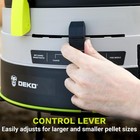 Dekopro 15-amp 8200rpm Motor 17 1 Reduction Ratio Electric Leaf Mulcher shredder