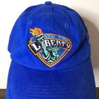 New York Liberty Vintage Logo Adjustable Hat Cap Royal Blue Wnba Basketball