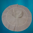 Vintage White Easter Party Dress Handmade Full Circle Retro Toddler girls Retro