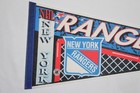 Vintage Ny New York Rangers Full Size Felt  Pennant 12x30  90s Wincraft