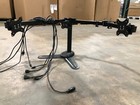 Dual Arm Articulating Lcd Monitor Desk Mount Stand 15 x 53  W  Cables